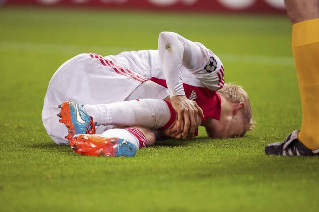 Nicolai Boilesen of Ajax during the UEFA Champions League group F match between Paris Saint-Germain and Ajax Amsterdam on November 24, 2014 at the Parc de Princes stadium in Paris, France. Paris Saint-Germain v Ajax Amsterdam UEFA Champions League Group F 2014 2015 xVIxxIVx 3301094