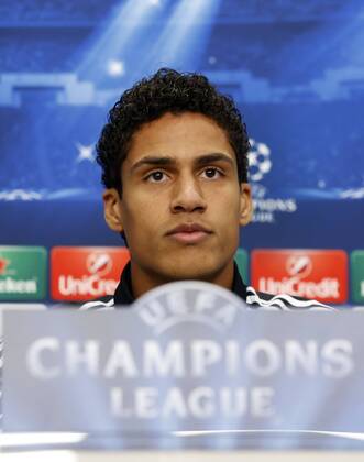 Raphael Varane. Press conference of Real Madrid before Champions League match . In this picture, Raphael Varane. xBEATRIZxGUZMANx 