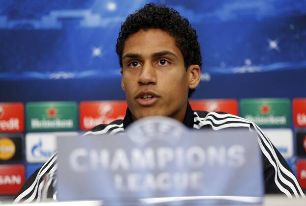 Raphael Varane. Press conference of Real Madrid before Champions League match . In this picture, Raphael Varane. xBEATRIZxGUZMANx 