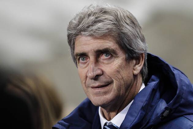 25.11.2014. Manchester, England. Champions League Group Stage. Manchester City versus Bayern Munich. Manchester City manager Manuel Pellegrini xCraigxMercerx  ActionPlus11579207