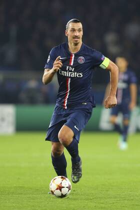 Zlatan Ibrahimovic (PSG) FOOTBALL : Paris Saint Germain vs AJAX Amsterdam - Champions League - 25 11 2014 GwendolineLeGoff Panoramic 