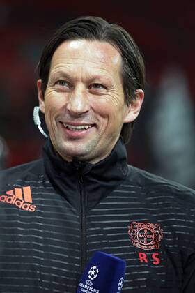 26.11.2014, xovx, Fussball UEFA Champions League, Bayer Leverkusen - AS Monaco, Trainer Roger Schmidt (Bayer 04 Leverkusen), Portrait.
