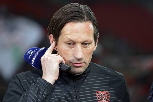 26.11.2014, xovx, Fussball UEFA Champions League, Bayer Leverkusen - AS Monaco, Trainer Roger Schmidt (Bayer 04 Leverkusen), Portrait.