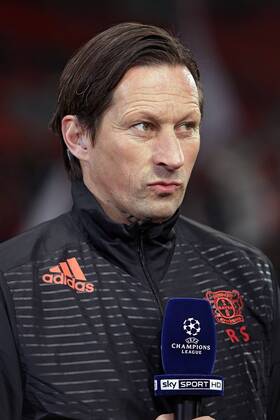 26.11.2014, xovx, Fussball UEFA Champions League, Bayer Leverkusen - AS Monaco, Trainer Roger Schmidt (Bayer 04 Leverkusen), Portrait.