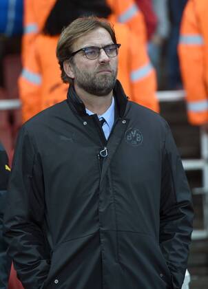 FUSSBALL CHAMPIONS LEAGUE SAISON 2014 2015 VORRUNDE Arsenal London - Borussia Dortmund 26.11.2014 Trainer Jürgen Klopp (Borussia Dortmund) 