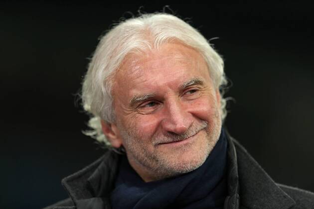 26.11.2014, Fussball Champions League 2014 2015, Vorrunde, 5.Spieltag, Bayer Leverkusen - AS Monaco, in der BayArena Leverkusen. Sportlicher Leiter Rudi Völler (Bayer Leverkusen) 