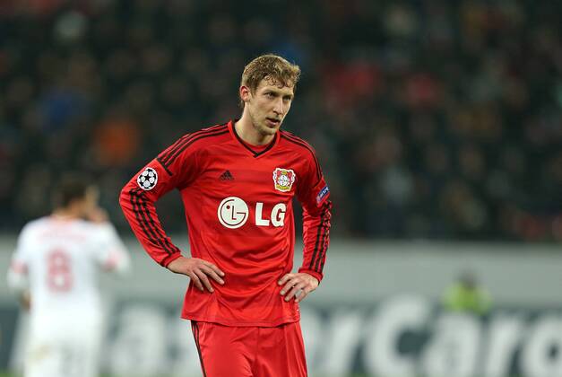 26.11.2014, Fussball Champions League 2014 2015, Vorrunde, 5.Spieltag, Bayer Leverkusen - AS Monaco, in der BayArena Leverkusen. enttäuscht Stefan Kießling (Bayer Leverkusen) 