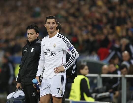 Champions League match between FC Basel and Real Madrid. In this picture, Cristiano Ronaldo. xBEATRIZxGUZMANx 