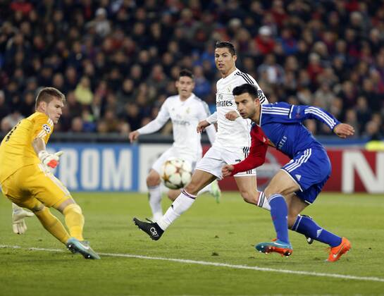 Champions League match between FC Basel and Real Madrid. In this picture, Cristiano Ronaldo. xBEATRIZxGUZMANx 