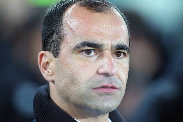 03.12.2014. Liverpool, England. Premier League. Everton versus Hull. Everton manager Roberto Martinez looks on with a worried look on his face xPaulxKeevilx  ActionPlus11580820