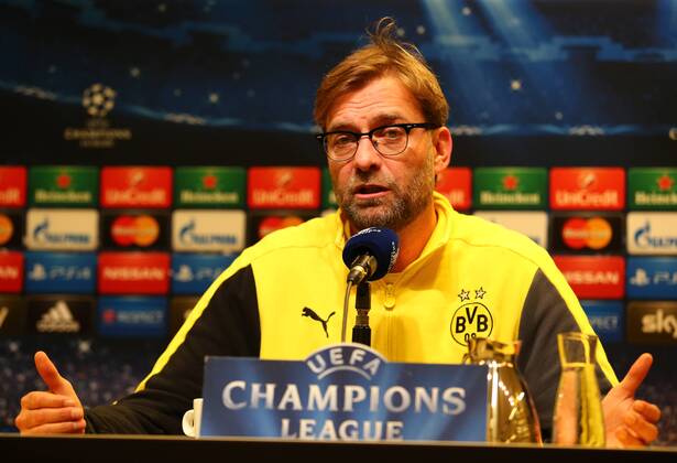 Montag 08.12.2014, Saison 2014 2015, UEFA Champions League, 6. Spieltag im Dortmunder Signal Iduna Park, Pressekonferenz vor dem Spiel BVB Borussia Dortmund - RSC Anderlecht, Jürgen Klopp (Trainer, BVB)