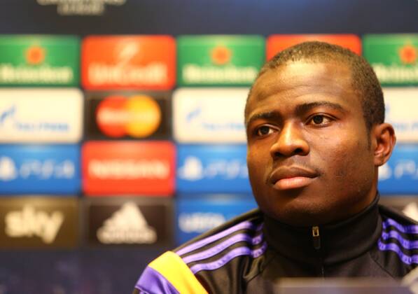 Montag 08.12.2014, Saison 2014 2015, UEFA Champions League, 6. Spieltag im Dortmunder Signal Iduna Park, Pressekonferenz vor dem Spiel BVB Borussia Dortmund - RSC Anderlecht, Frank Acheampong (RSC)