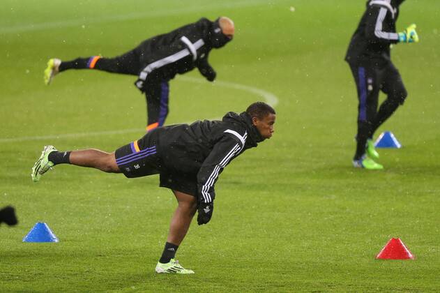 - DORTMUND, GERMANY: Anderlecht s Andy Kawaya pictured during pictured during a training of Belgian team RSC Anderlecht, in Dortmund Signal Iduna Park stadium, Germany, Monday 08 December 2014. Anderlecht will play Tomorrow against German Borussia Dortmund on the last day of the group stage of the UEFA Champions League competition, in the group D. VIRGINIExLEFOUR  x04517909x