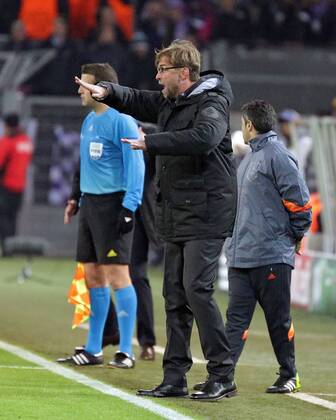 09.12.2014, xovx, Fussball UEFA Champions League, Borussia Dortmund - RSC Anderlecht, Trainer Juergen Klopp (Borussia Dortmund), Freisteller.