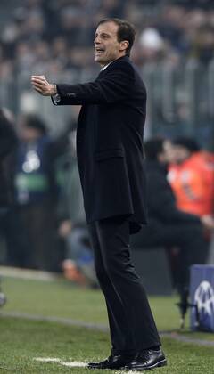 Champions League Juventus Turin - Atletico Madrid Massimiliano Allegri 