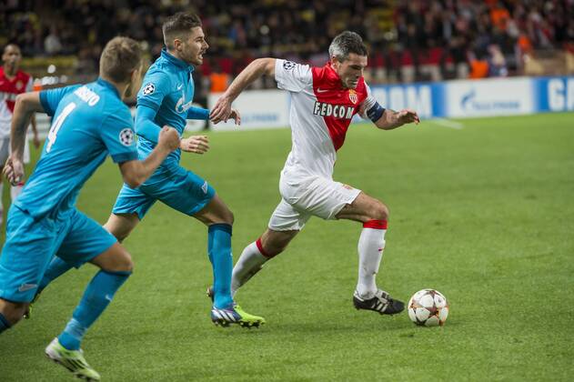Jeremy Toulalan (ASM) FOOTBALL : AS Monaco vs Zenit St. Petersburg - UEFA Champions League 2014 2015 - 09 12 2014 STEPHANESENAUX PANORAMIC 