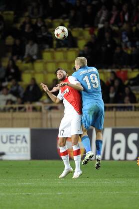 Yannick Ferreira-Carrasco FOOTBALL : AS Monaco vs Zenit St. Petersburg - UEFA Champions League 2014 2015 - 09 12 2014 FEP Panoramic 
