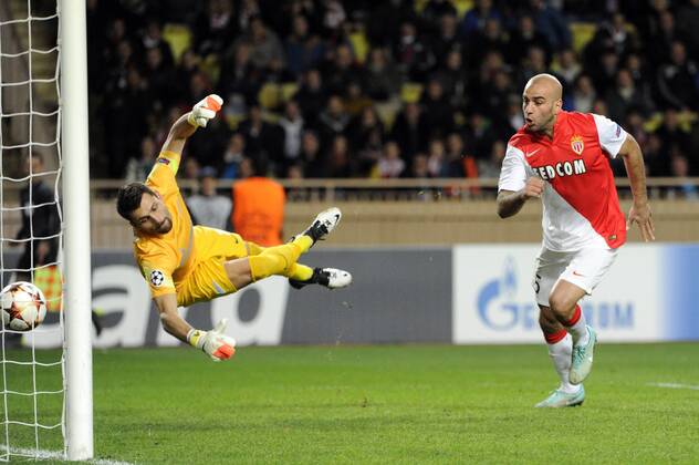 Aymen Abdennour - FOOTBALL : AS Monaco vs Zenit St. Petersburg - UEFA Champions League 2014 2015 - 09 12 2014 FEP Panoramic 