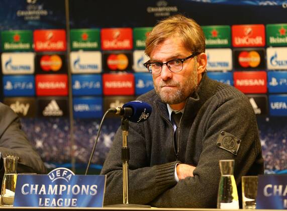Dienstag 09.12.2014, Saison 2014 2015, UEFA Champions League, 6. Spieltag im Dortmunder Signal Iduna Park, BVB Borussia Dortmund - RSC Anderlecht, Jürgen Klopp (Trainer, BVB) auf der anschließenden Pressekonferenz