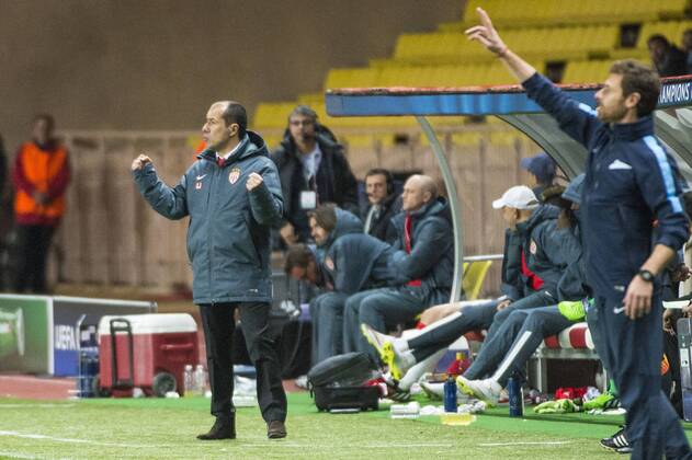 Aktuell Fußball, Champions League, AS Monaco - Zenit St. Petersburg Leonardo Jardim Coach monaco AS Monaco FC - Zenit St Petersburg - Champions League - 09 12 2014 STEPHANESENAUXx 