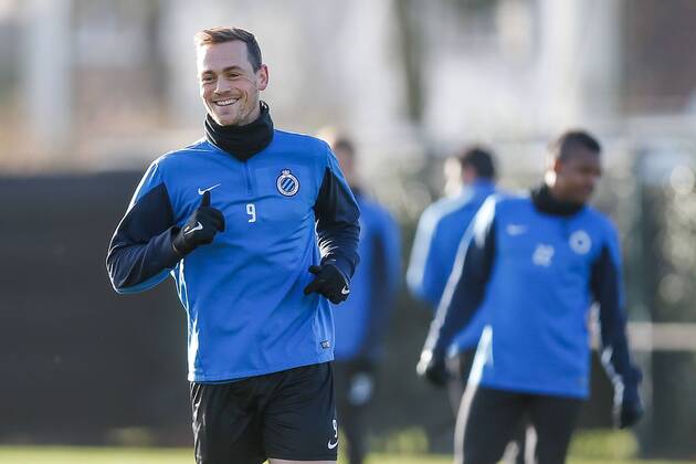 - BRUGGE, BELGIUM: Club s Tom De Sutter pictured during a training session of Belgian soccer team Club Brugge, Wednesday 10 December 2014, in Brugge. Tomorrow Club Brugge is playing against Finnish team HJK Helsinki on the last day of the group stage of the UEFA Europa League competition, in the group B. BRUNOxFAHY x04518693x