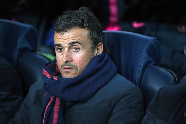 FUSSBALL CHAMPIONS LEAGUE SAISON 2014 2015 Vorrunde FC Barcelona Barca - Paris St. Germain 10.12.2014 Trainer Luis Enrique (Barca) 