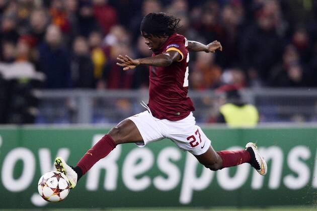 Champions League AS Rom - Manchester City Gervinho 