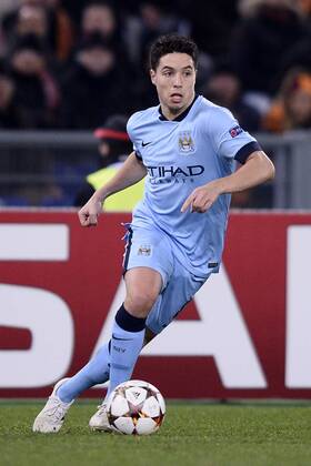 Champions League AS Rom - Manchester City Samir Nasri 