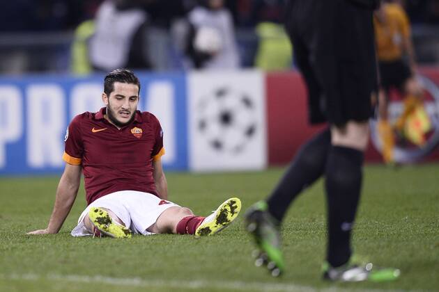 Champions League AS Rom - Manchester City Kostas Manolas 