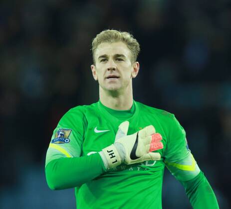 Aktuell Fußball, England, Premier League, Leicester City - Manchester City Leicester City v Manchester City . . Leicester, UK . . 13.12.2014 Joe Hart (MC) 