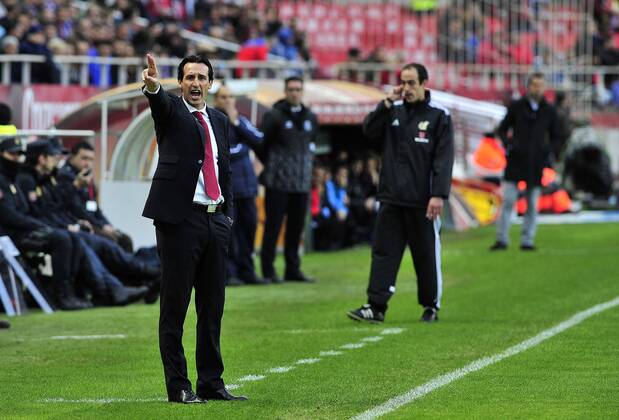 Liga BBVA match between FC Sevilla and SD Eibar. In this picture, Unai Emery. xKIKOxHURTADOx 