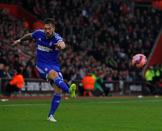 Football - 2014 2015 FA Cup - Third Round: Southampton vs. Ipswich Town Luke Chambers of Ipswich Town in action at St Mary s Stadium Southampton Colorsport Shaun Boggust