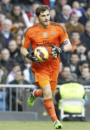 Real Madrid s Iker Casillas during La Liga match.January 10,2015. (20150110171)