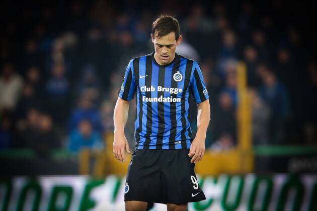 - BRUGGE, BELGIUM: Club s Tom De Sutter pictured during the Jupiler Pro League match between Club Brugge and KV Mechelen, in Brugge, Friday 16 January 2015, on day 22 of the Belgian soccer championship. BRUNOxFAHY x04539861x