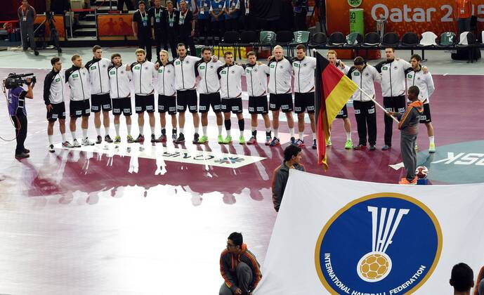 Handball Weltmeisterschaft 2015 - Doha Deutschland, Nationalhymne
