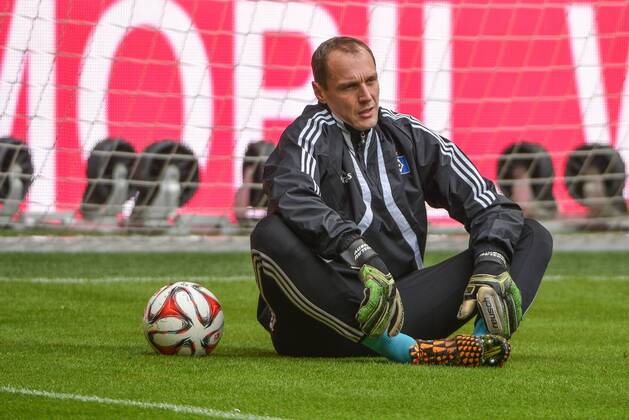 Samstag 14.02.2015, 1. Bundesliga, Saison 2014 2015, 21. Spieltag , FC Bayern Muenchen - Hamburger SV, Hamburg, HSV, Jaroslav DROBNY (Hamburger SV) 1 DeFodi09-503-00470