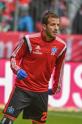 Samstag 14.02.2015, 1. Bundesliga, Saison 2014 2015, 21. Spieltag , FC Bayern Muenchen - Hamburger SV, Hamburg, HSV, Rafael VAN DRR VAART (Hamburger SV) 23 DeFodi09-503-00484