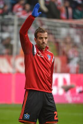 Samstag 14.02.2015, 1. Bundesliga, Saison 2014 2015, 21. Spieltag , FC Bayern Muenchen - Hamburger SV, Hamburg, HSV, Rafael VAN DRR VAART (Hamburger SV) 23 DeFodi09-503-00485