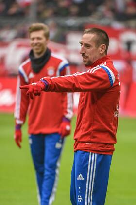 Samstag 14.02.2015, 1. Bundesliga, Saison 2014 2015, 21. Spieltag , FC Bayern Muenchen - Hamburger SV, Hamburg, HSV, Franck RIBERY (FC Bayern Muenchen) 7 DeFodi09-503-00486
