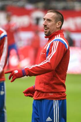 Samstag 14.02.2015, 1. Bundesliga, Saison 2014 2015, 21. Spieltag , FC Bayern Muenchen - Hamburger SV, Hamburg, HSV, Franck RIBERY (FC Bayern Muenchen) 7 DeFodi09-503-00487