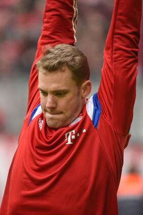 Samstag 14.02.2015, 1. Bundesliga, Saison 2014 2015, 21. Spieltag , FC Bayern Muenchen - Hamburger SV, Hamburg, HSV, Manuel NEUER (FC Bayern Muenchen) 1 DeFodi09-503-00490