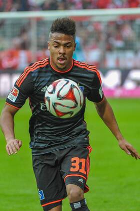 Samstag 14.02.2015, 1. Bundesliga, Saison 2014 2015, 21. Spieltag , FC Bayern Muenchen - Hamburger SV, Hamburg, HSV, Ronny MARCOS (Hamburger SV) 31 DeFodi09-503-00494