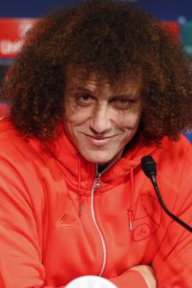 David Luiz FOOTBALL : Conference de Presse du PSG - Champions League - 16 02 2015 GwendolineLeGoff Panoramic 