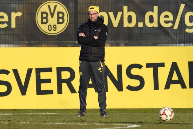16.02.2015, Fussball, Saison 2014 2015, 1. Bundesliga, Training Borussia Dortmund, Trainer Juergen Klopp, Jürgen Klopp (Borussia Dortmund)