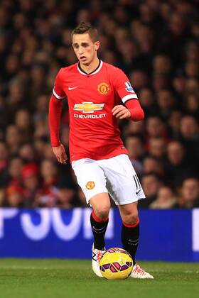 Adnan Januzaj of Manchester United ManU - Manchester United vs. Burnley - Barclay s Premier League - Old Trafford - Manchester - 11 02 2015 Pic Philip Oldham Sportimage EDITORIAL USE ONLY. No use with unauthorised audio, video, data, fixture lists, club league logos or live services. Online in-match use limited to 120 images, no video emulation. No use in betting, games or single club league player publications.