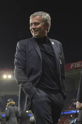 Jose Mourinho - entraineur (chelsea) FOOTBALL : PSG vs Chelsea - League des Champions - 17 02 2015 JBAutissier Panoramic 