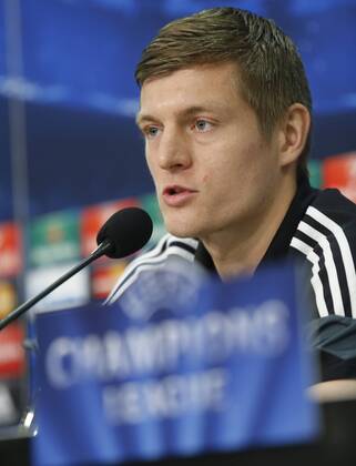 PK Real Madrid in Gelsenkirchen In this picture, Toni Kroos. xPABLOGARCIAx 