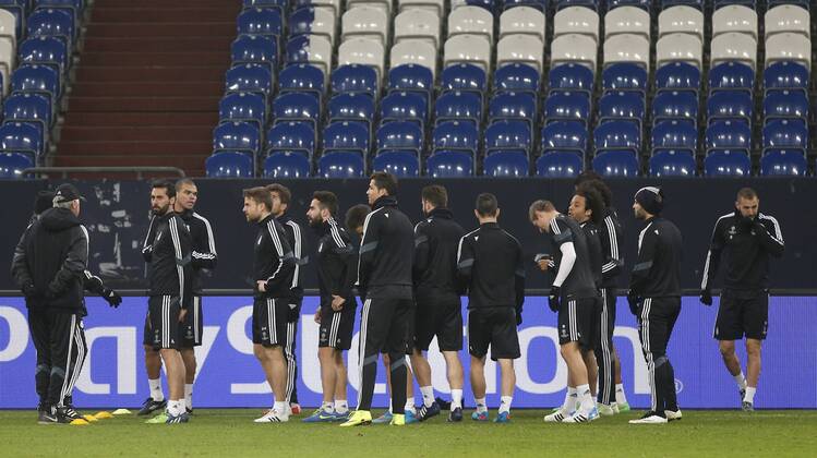 Training Real Madrid in Gelsenkirchen xPABLOGARCIAx 