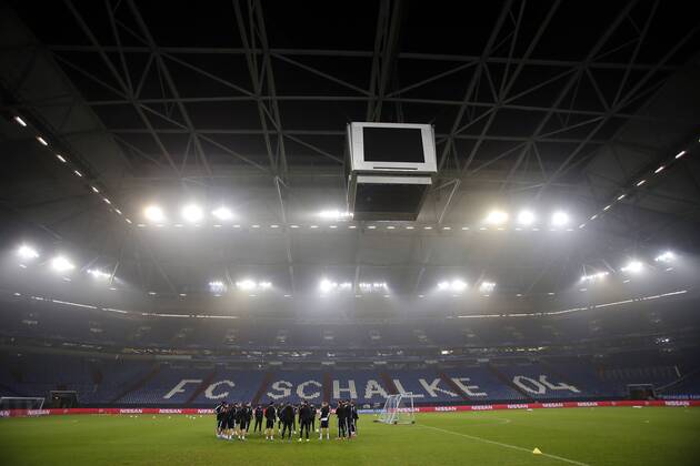 Training Real Madrid in Gelsenkirchen xPABLOGARCIAx 