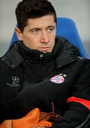 CHAMPIONS LEAGUE 2014 2015, Lemberg, Schachtar Donezk - FC Bayern München ROBERT LEWANDOWSKI  20150217PF_RO1825